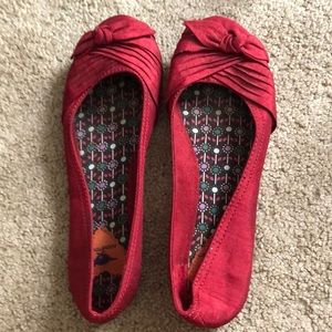 Red Rocket Dog Flats